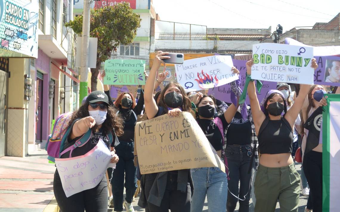 Mujeres feministas marcharon por las que ya no están - El Sol de Tulancingo  | Noticias Locales, Policiacas, sobre México, Hidalgo y el Mundo